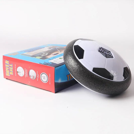 LED Air Cushion Hover Soccer Ball with Foam Bumper, Kids Indoor Outdoor Toy